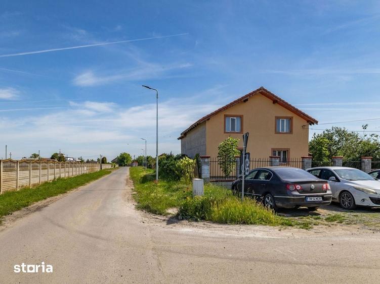 Teren intravilan 1.448 mp in Cerneteaz | Front 18,25 ml | Utilitati | - 7