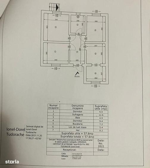 Casă cu 4 camere în Vânători
