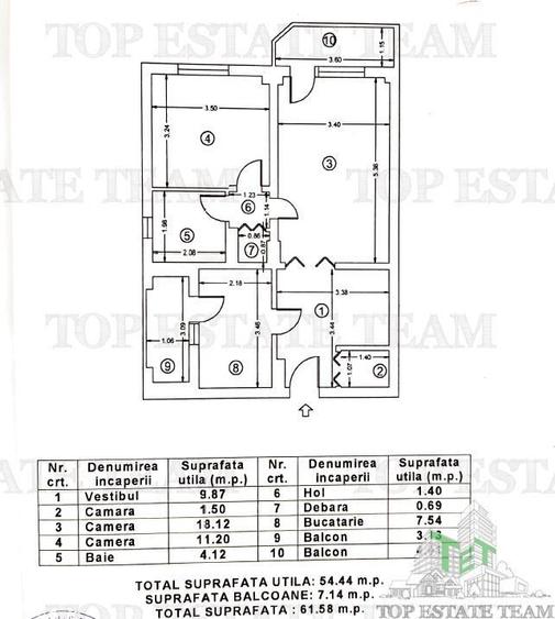 Apartament 2 camere, Cotroceni | Calea 13 Septembrie. Etaj 5/8 | Bloc 1985 vis a - 8