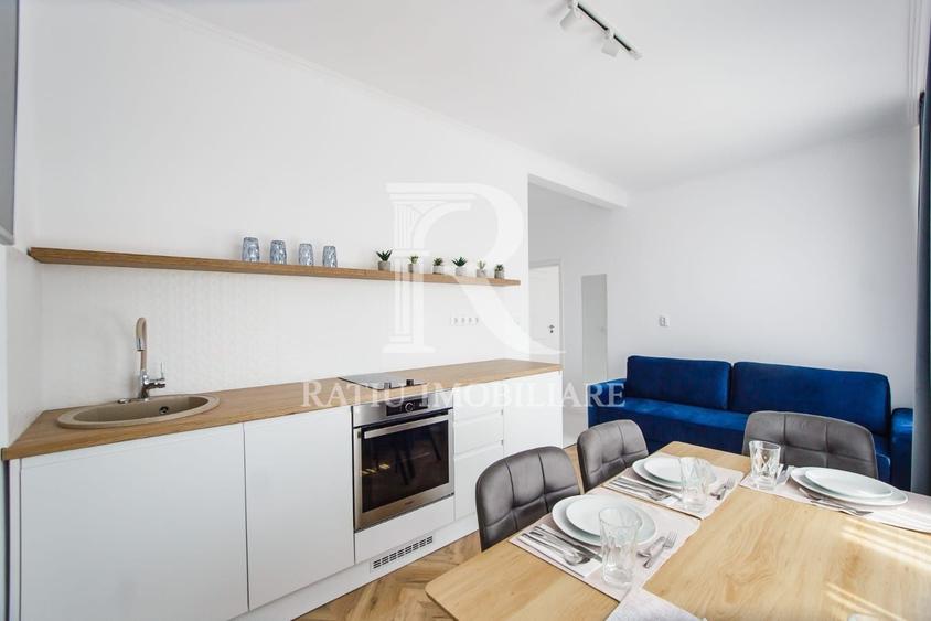 Apartament cu 2 camere decomandat, mobilat în Est