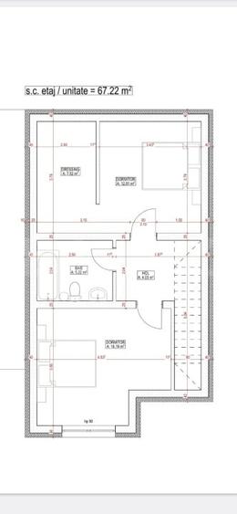 Duplex cu 4 camere cu Teren 290 Mp în Giroc