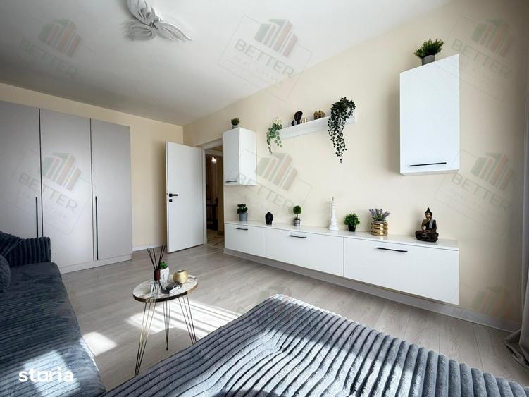 Apartament cu 3 camere decomandat, mobilat în Giurgiului