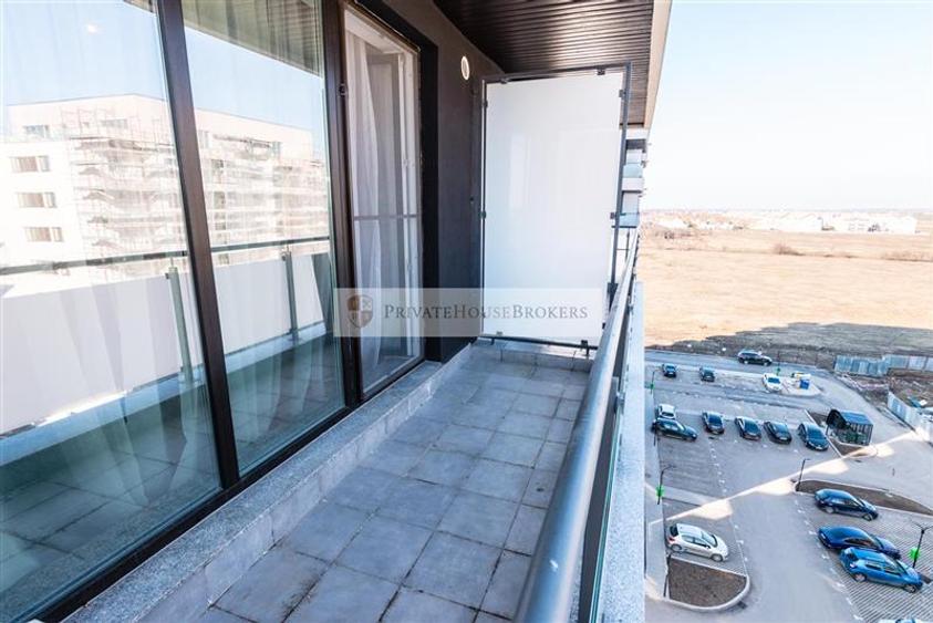 Apartament cu 2 camere semidecomandat, mobilat în Pipera