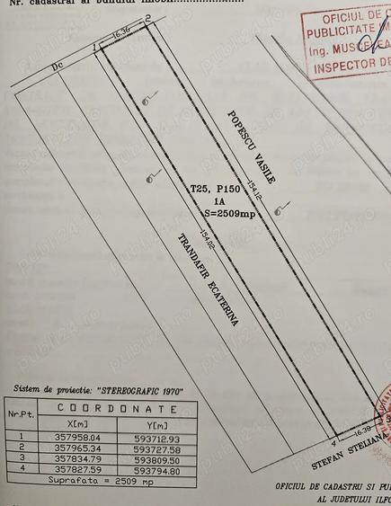 Teren de 2509 mp, în Snagov