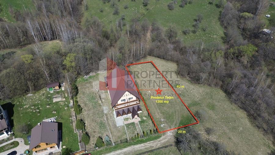 Teren Construcții intravilan de 1200 mp, în Bran