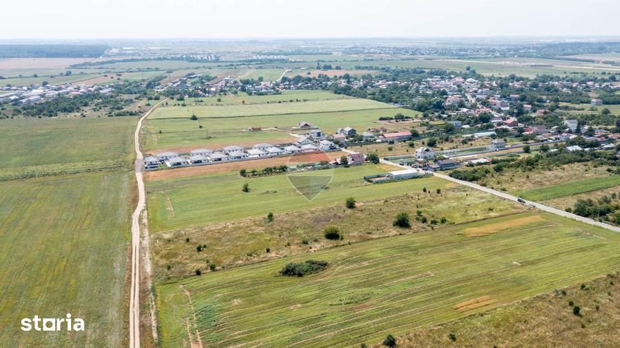 Teren de 2500 mp, în Dragomirești-Vale