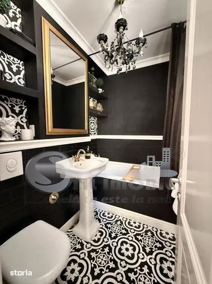 Apartament cu 3 camere, mobilat în Central