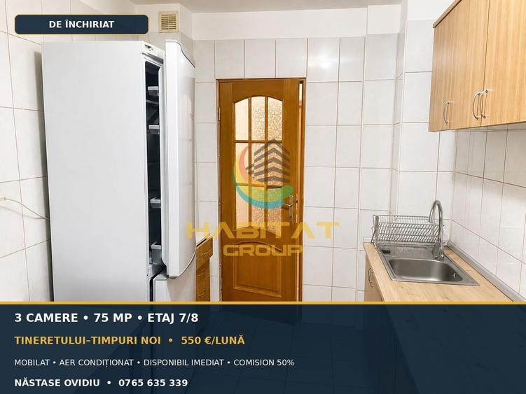 Apartament 3 Camere de Inchiriat Tineretului–Timpuri Noi ! - 6