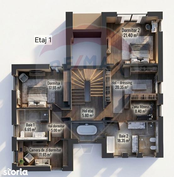 Casă cu 5 camere cu Teren 1851 Mp în Hemeiuș