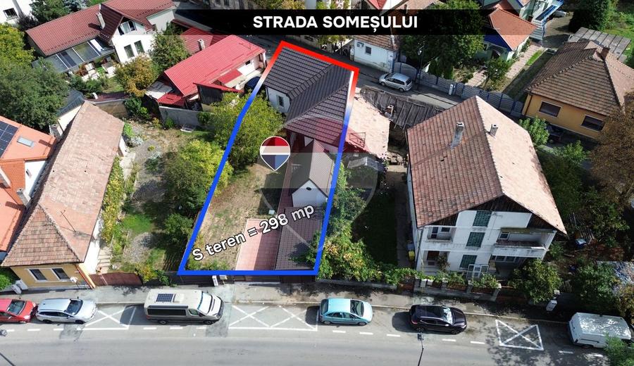 Casă individuală cu 4 camere cu Teren 298 Mp în Orașul Vechi