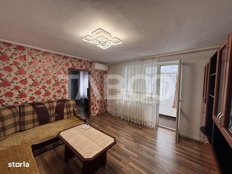 Apartament cu 2 camere semidecomandat, mobilat în Terezian