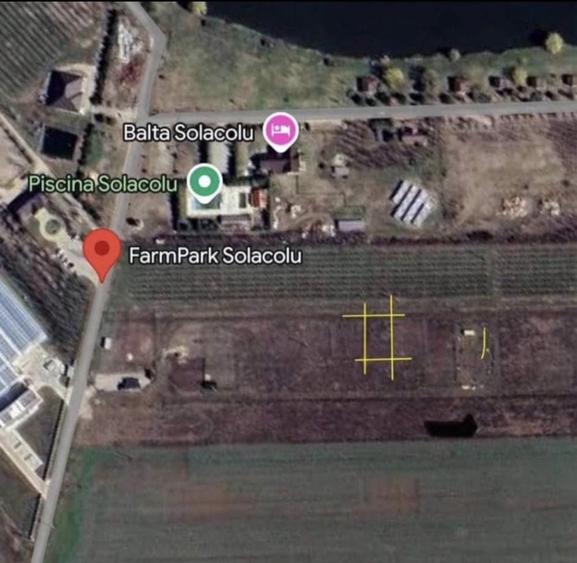 Teren de 400 mp, în Exterior Vest