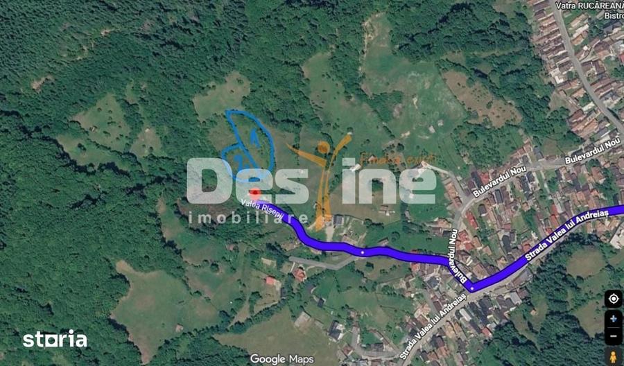 Teren de 5000 mp, în Șinca