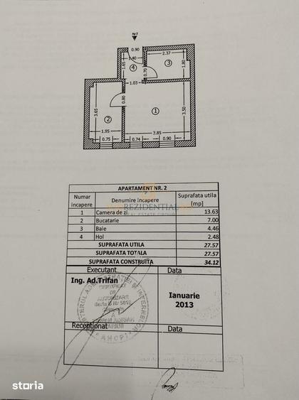 Garsoniera in Confort Urban Residence, gata de mutare, Salaj, Sector 5 - 6
