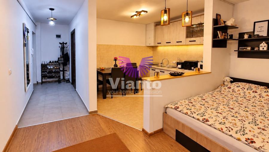 Garsonieră decomandată, mobilată în Tilișca