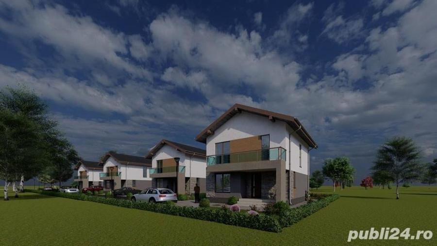 Casă cu 5 camere cu Teren 500 Mp în Corbeanca