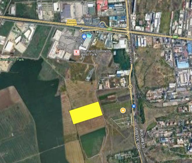 Teren Construcții intravilan de 47500 mp, în Domnești
