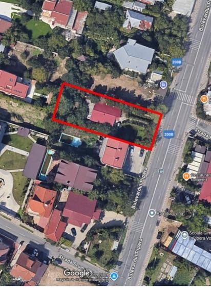 Teren Construcții intravilan de 1000 mp, în Pipera