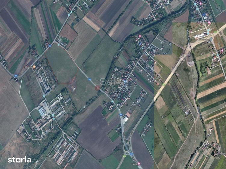 Teren de 55700 mp, în Stupini