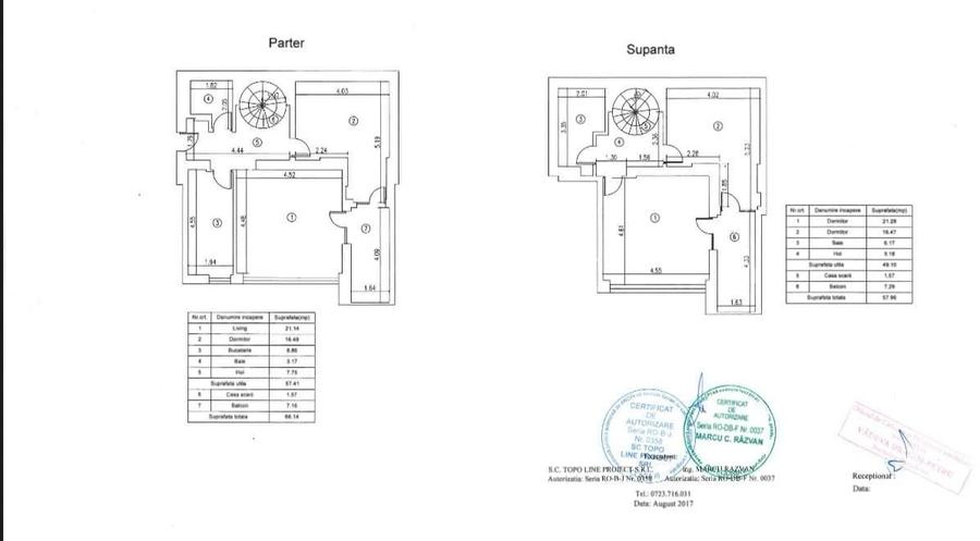 Apartament cu 4 camere, mobilat în Barbu Văcărescu