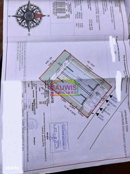 Casă cu 3 camere cu Teren 250 Mp în Central