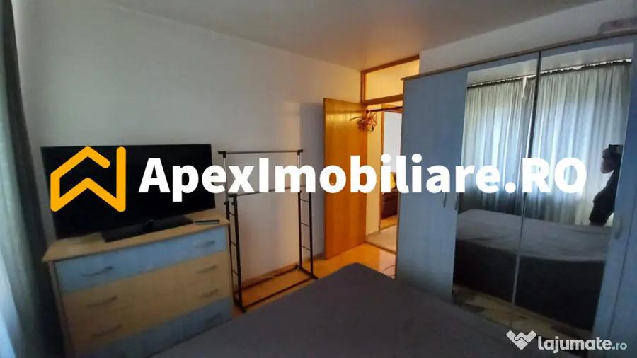 Apartament cu 3 camere semidecomandat, mobilat în Iancului