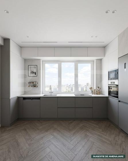 Apartament 2 camere, 48mp, etaj intermediar, balcon, parcare, VIVO - 9