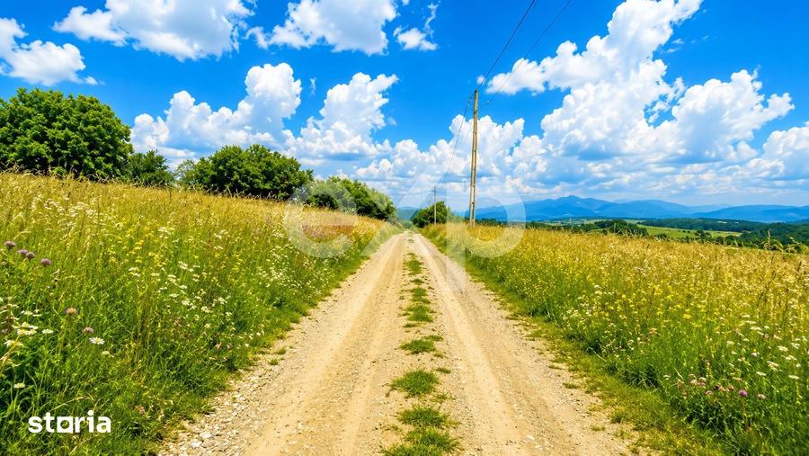 Teren de 989 mp, în Poiana Mărului