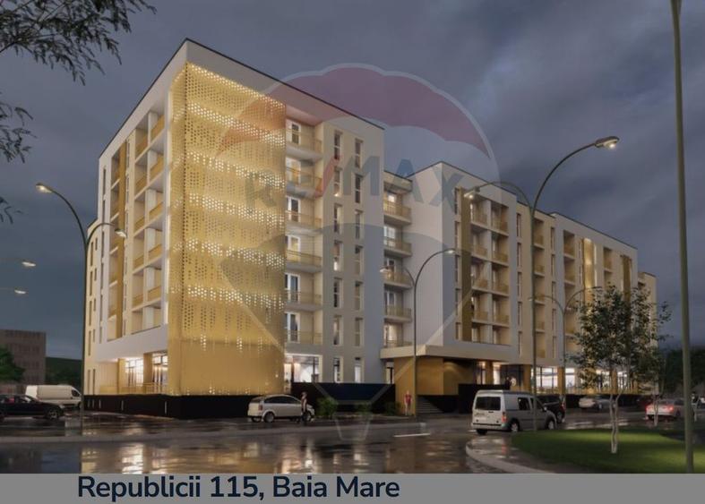Apartament cu 2 camere decomandat în Republicii