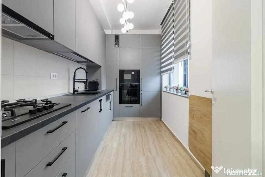 Apartament cu 2 camere semidecomandat în Băneasa