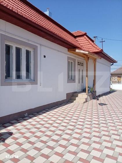 Casă cu 2 camere cu Teren 120 Mp în Central