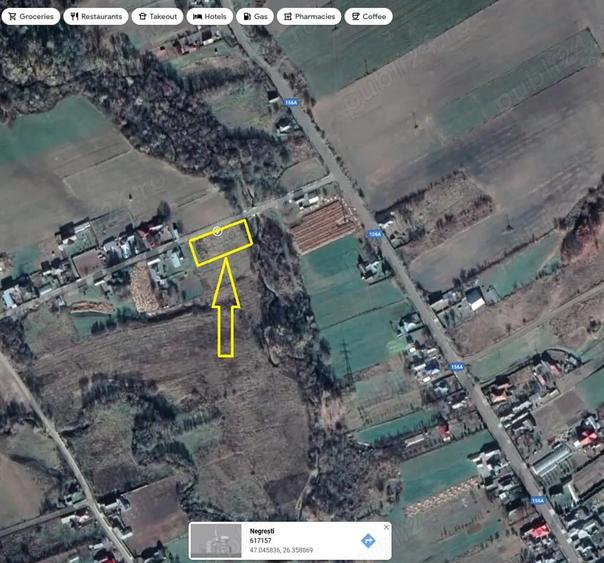 Teren de 1330 mp, în Nord