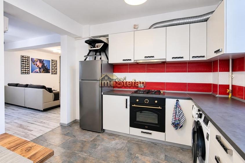 Apartament cu 2 camere semidecomandat în Năvodari