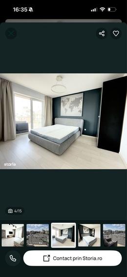 Apartament cu 3 camere semidecomandat în Romană