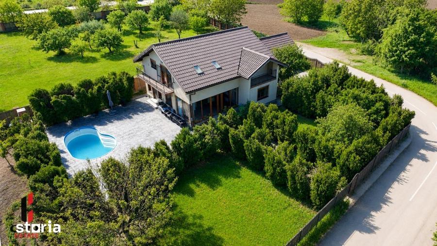 Casa Individuala Piscina Snagov 5 Camere 770 mp teren liber Piscina - 11