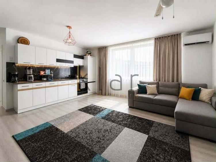 Apartament cu 2 camere semidecomandat, mobilat în Florești