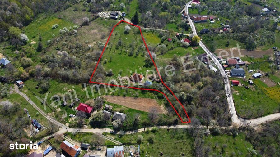 Casă cu 2 camere cu Teren 10156 Mp în Valea Iașului