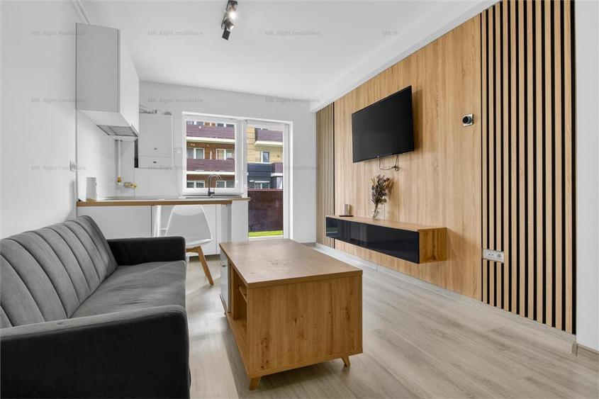 Apartament cu 2 camere decomandat, mobilat în Sânpetru
