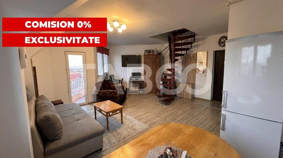 Apartament cu 3 camere decomandat, mobilat în Valea Aurie