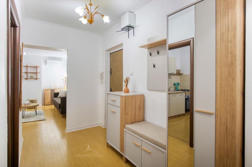Apartament cu 2 camere decomandat, mobilat în Panduri