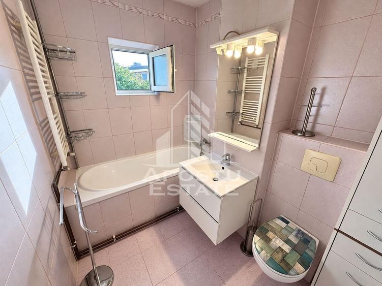 Apartament cu 3 camere decomandat, mobilat în Elisabetin
