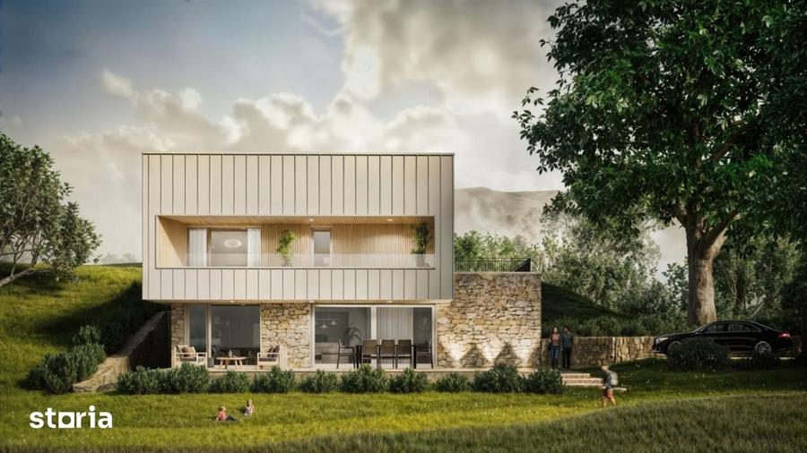 Casă cu 6 camere cu Teren 620 Mp în Baciu