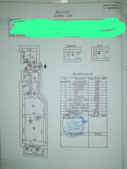 Casă cu 2 camere cu Teren 10 Mp în Calea Plevnei