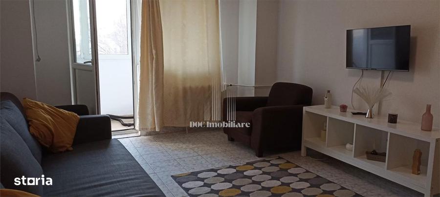 Apartament cu 2 camere semidecomandat, mobilat în Ștefan cel Mare