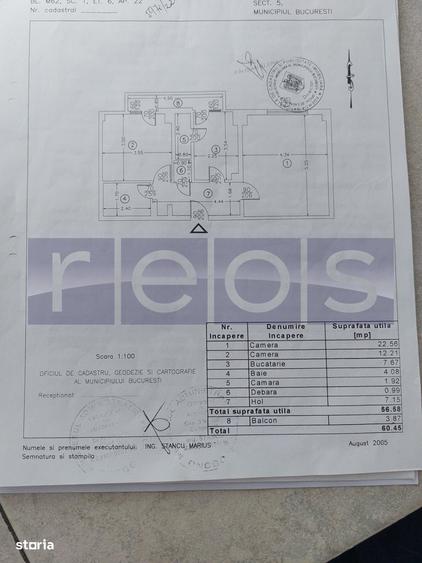 Apartament cu 2 camere în Octavian Goga
