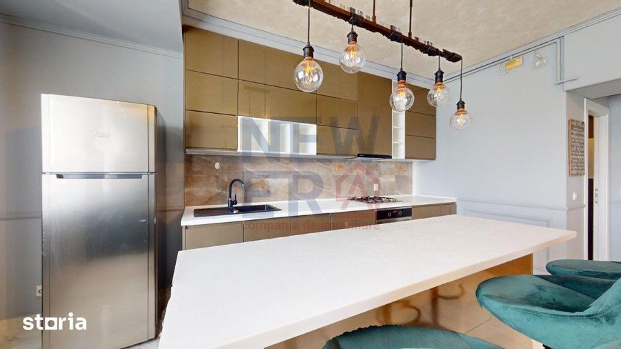 Apartament cu 3 camere, mobilat în Vitan