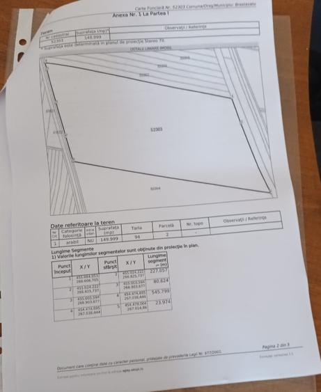 Teren agricol extravilan de 150000 mp, în Brastavățu