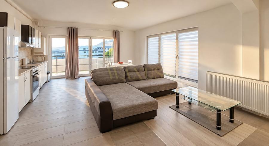 Apartament cu 2 camere semidecomandat, mobilat în Florești