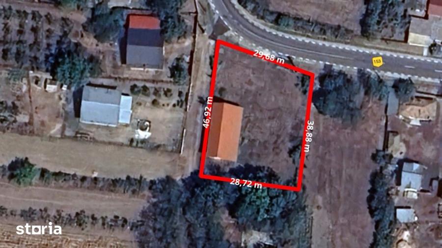 Casă cu 5 camere cu Teren 1225 Mp în Lunca
