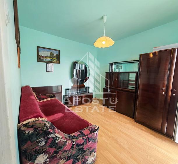 Apartament cu 2 camere nedecomandat, mobilat în Circumvalațiunii